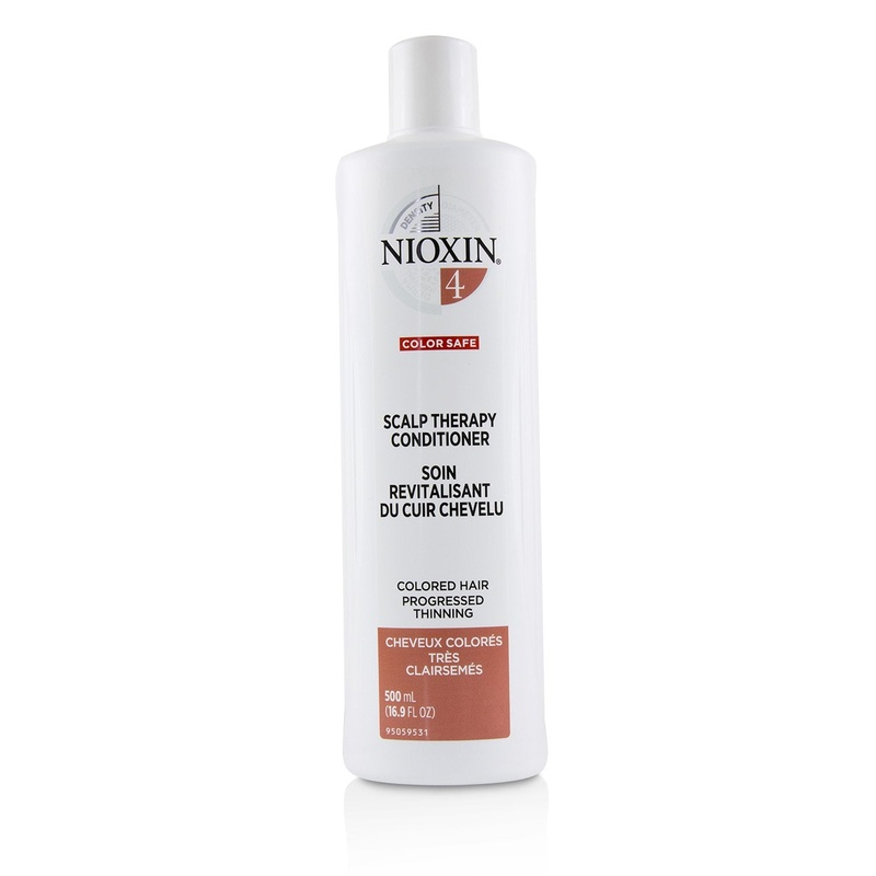 Nioxin Density System 4 Scalp + Hair Conditioner (Colored Hair, Progressed Thinning, Color Safe)  500ml/16.9oz