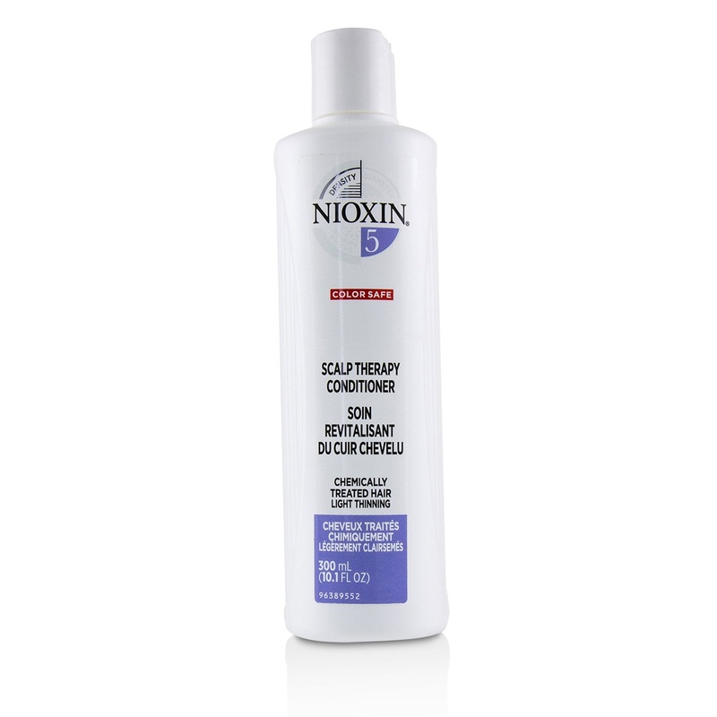 Nioxin Density System 5 Scalp Therapy Conditioner (Chemically Treated Hair, Light Thinning, Color Safe)  300ml/10.1oz