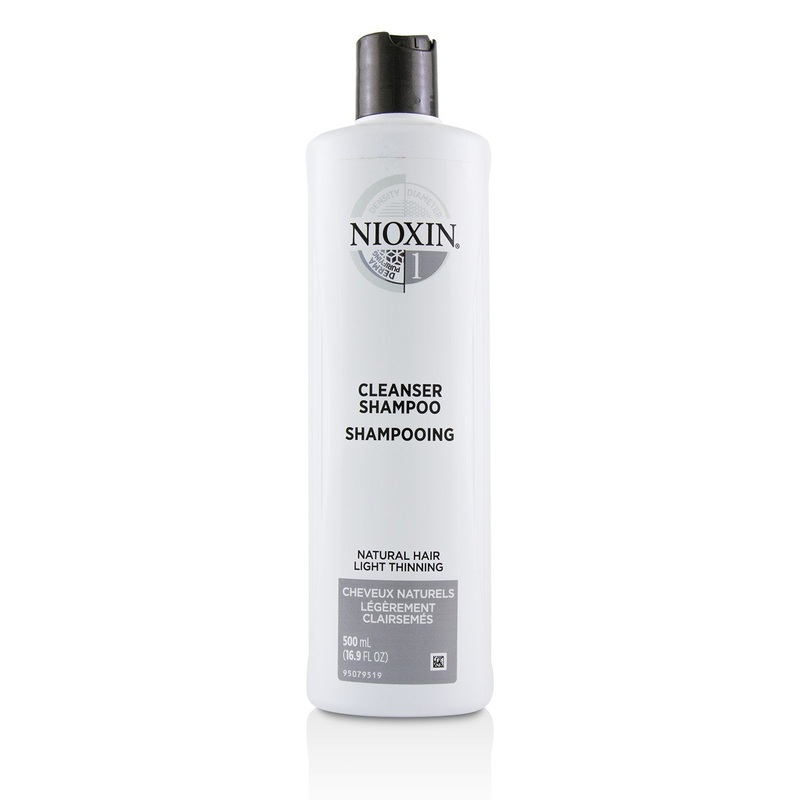 Nioxin Derma Purifying System 1 Cleanser Shampoo (Natural Hair, Light Thinning)  500ml/16.9oz
