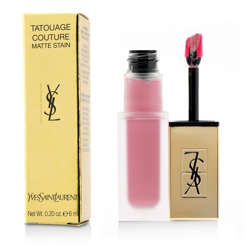 Yves Saint Laurent Tatouage Couture Matte Stain - # 11 Rose Illicite  6ml/0.2oz