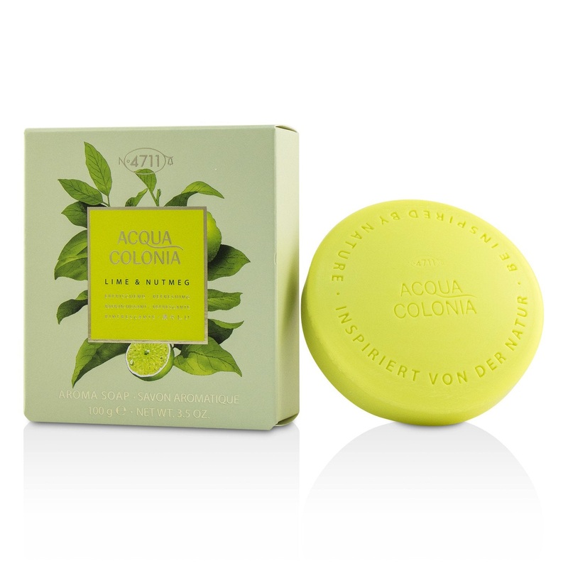 4711 Acqua Colonia Lime & Nutmeg Aroma Soap  100g/3.5oz
