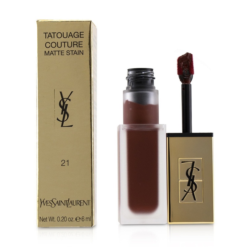Yves Saint Laurent Tatouage Couture Matte Stain - # 21 Burgundy Instinct  6ml/0.2oz