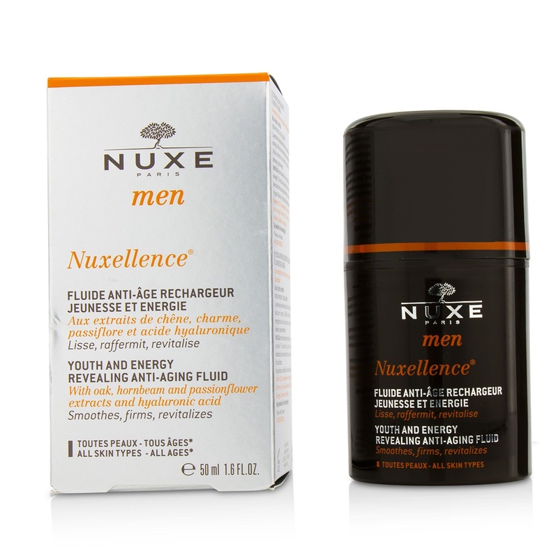 Nuxe Men Nuxellence Youth And Energy Revealing Anti-Aging Fluid  50ml/1.6oz