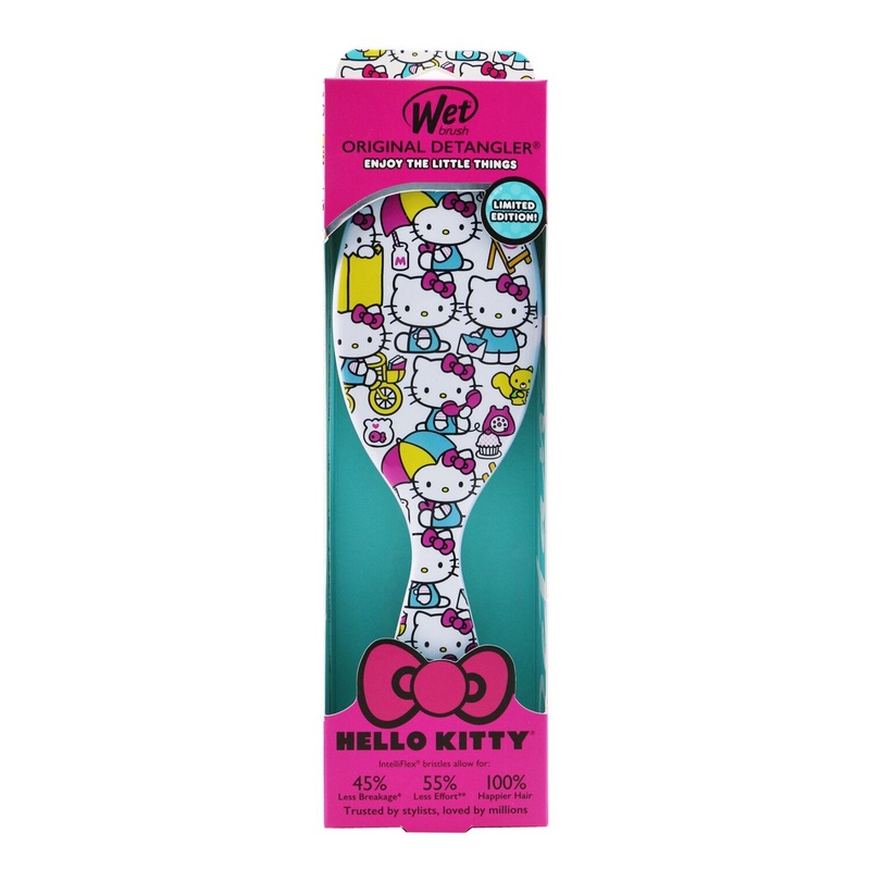 Wet Brush Original Detangler Hello Kitty - # Under My Umbrella White (Limited Edition)  1pc