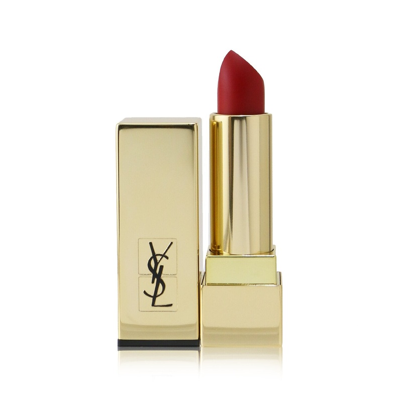 Yves Saint Laurent Rouge Pur Couture The Mats - # 219 Rouge Tatouage (Box Slightly Damaged)  3.8g/0.13oz