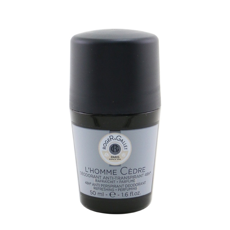 Roger & Gallet L'Homme Cedre 48H Anti Perspirant Deodorant Roll On  50ml/1.6oz