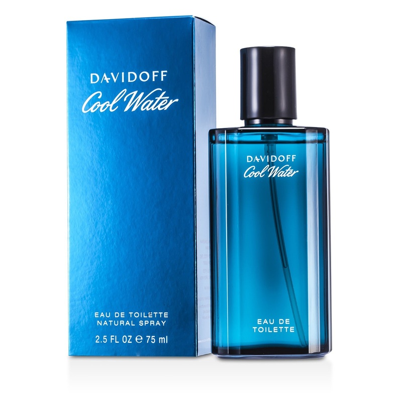 Davidoff Cool Water Eau De Toilette Natural Spray (Unboxed)  75ml/2.5oz