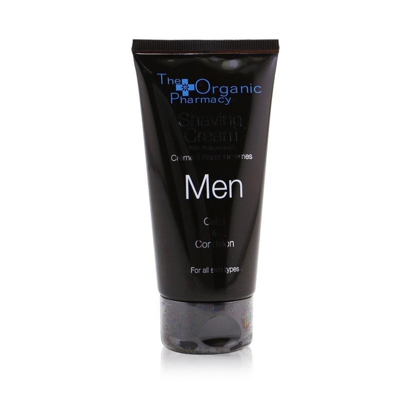 The Organic Pharmacy Men Shaving Cream - Calm & Condition (Exp. Date: 11/2021)  75ml/2.5oz