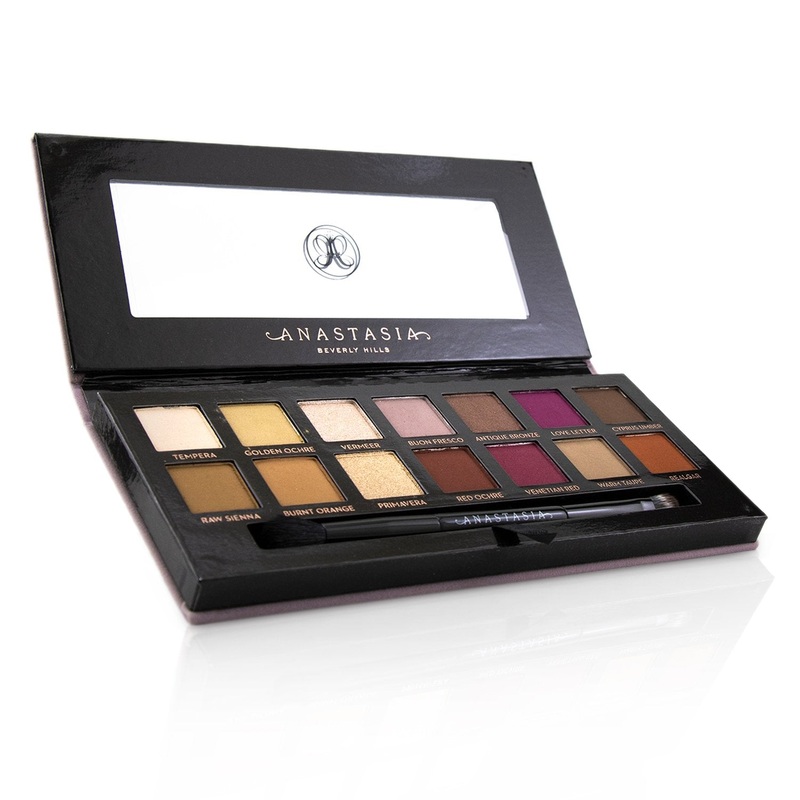 Anastasia Beverly Hills Modern Renaissance Eye Shadow Palette (14x Eyeshadow, 1x Duo Shadow Brush) (Box Slightly Damaged)