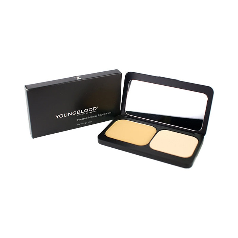 Youngblood Pressed Mineral Foundation - Warm Beige 8g/0.28oz