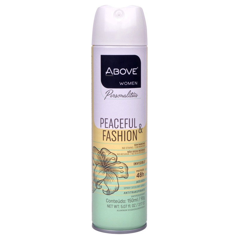 Above 48 Hours Personalities Antiperspirant Deodorant - Peaceful and Fashion by Above for Women - 3.17 oz Deodorant Spray