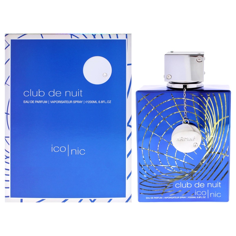 Armaf Club De Nuit Iconic Blue by Armaf for Men - 6.8 oz EDP Spray
