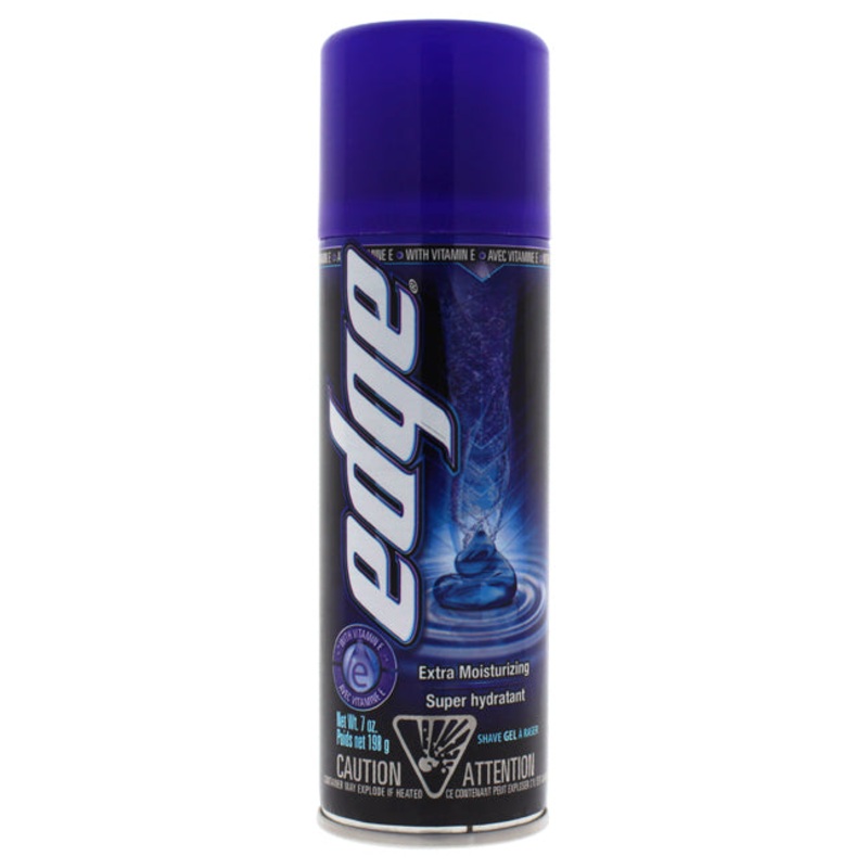 Edge Extra Moisturizing Shave Gel by Edge for Men - 7 oz Shave Gel