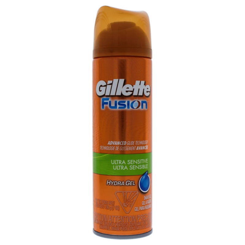 Gillette Fusion Ultra Sensitive Shave Gel by Gillette for Men - 7 oz Gel