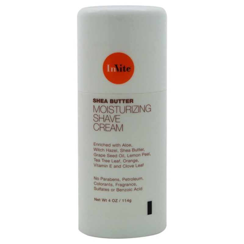InVite Health Moisturizing Shaving Cream by InVite Health for Men - 4 oz Shaving Cream