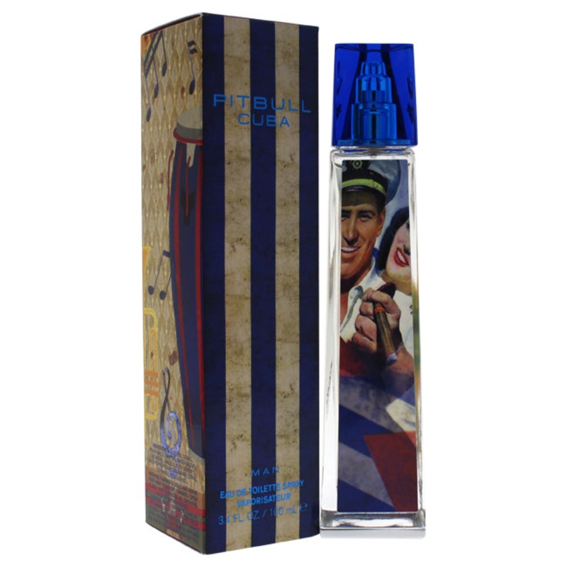 Pitbull Pitbull Cuba by Pitbull for Men - 3.4 oz EDT Spray