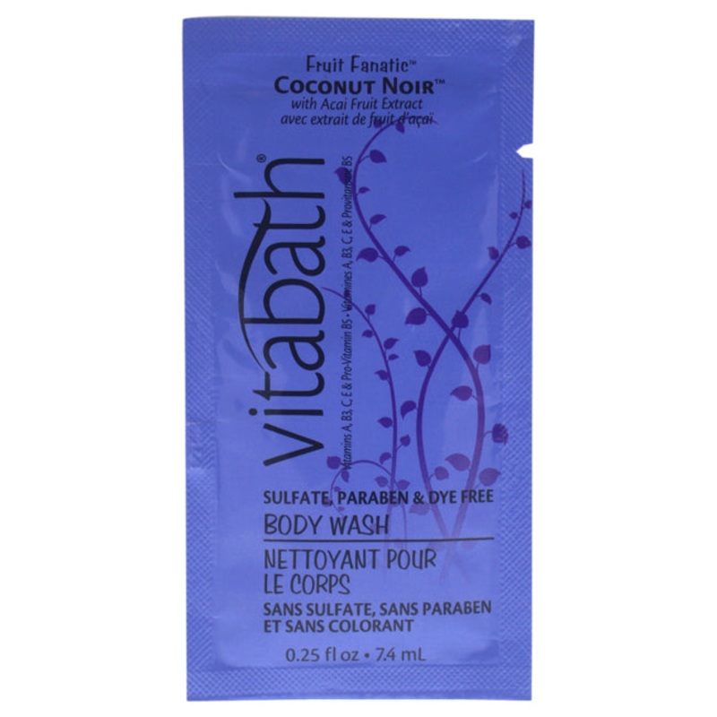Vitabath Coconut Noir Body Wash by Vitabath for Unisex - 0.25 oz Body Wash