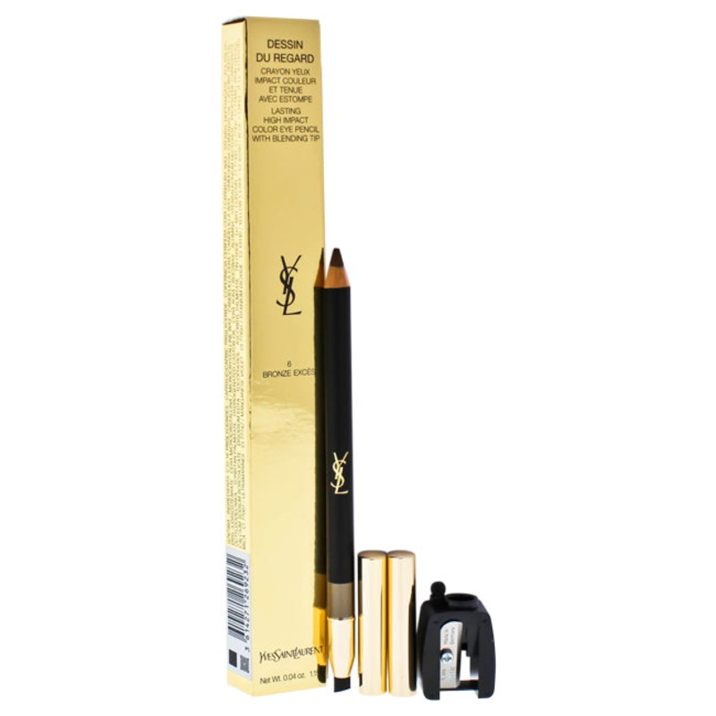 Yves Saint Laurent Dessin Du Regard Color Eye Pencil - 06 Bronze Exces by Yves Saint Laurent for Women - 0.04 oz Eye Pencil