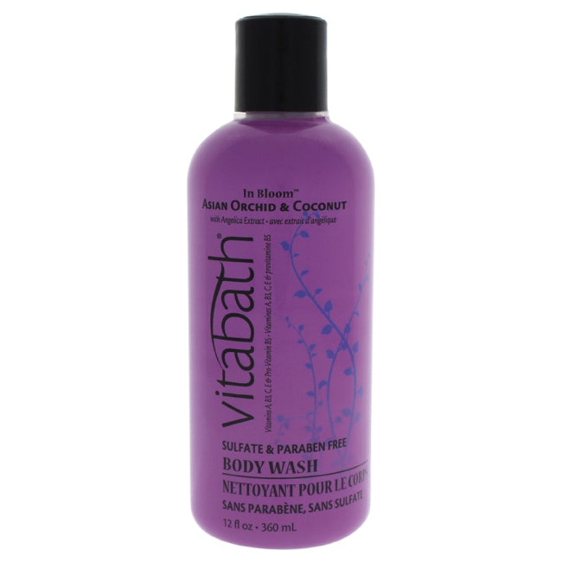 Vitabath In Bloom Asian Orchid & Coconut Body Wash by Vitabath for Unisex - 12 oz Body Wash