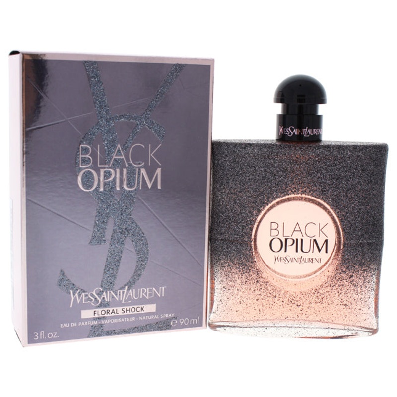 Yves Saint Laurent Black Opium Floral Shock by Yves Saint Laurent for Women - 3 oz EDP Spray
