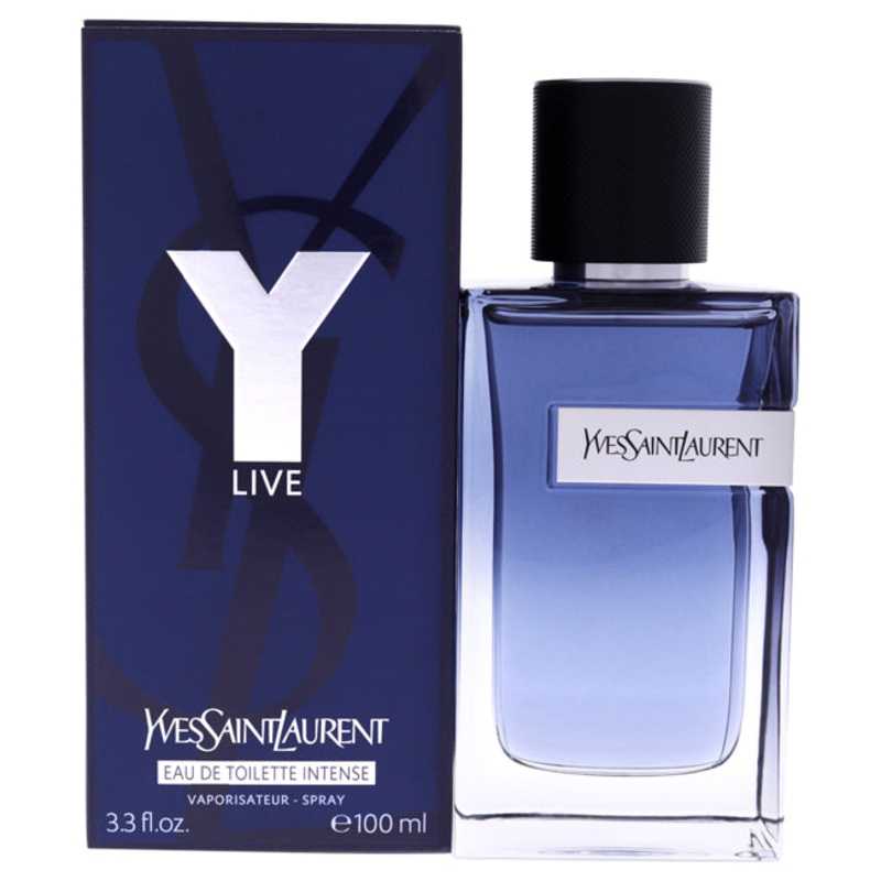 Yves Saint Laurent Y Live Intense by Yves Saint Laurent for Men - 3.3 oz EDT Spray