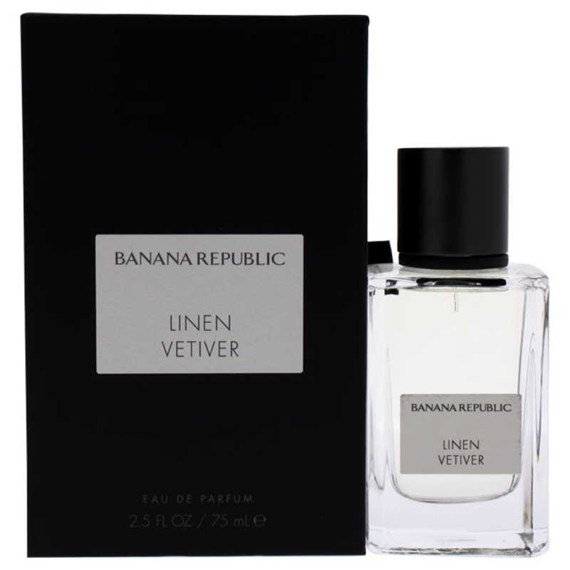 Banana Republic Linen Vetiver by Banana Republic for Unisex - 2.5 oz EDP Spray