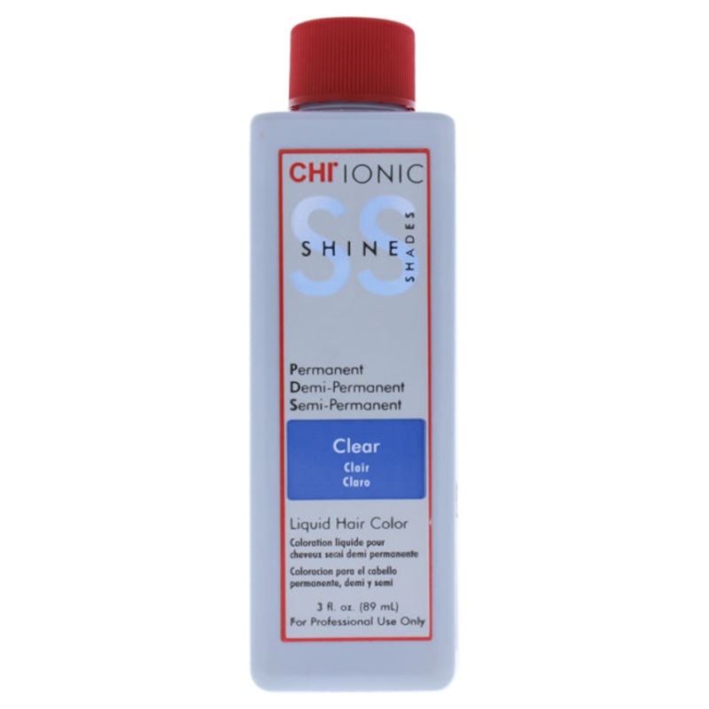 CHI Ionic Shine Shades Liquid Hair Color - Clear by CHI for Unisex - 3 oz Hair Color