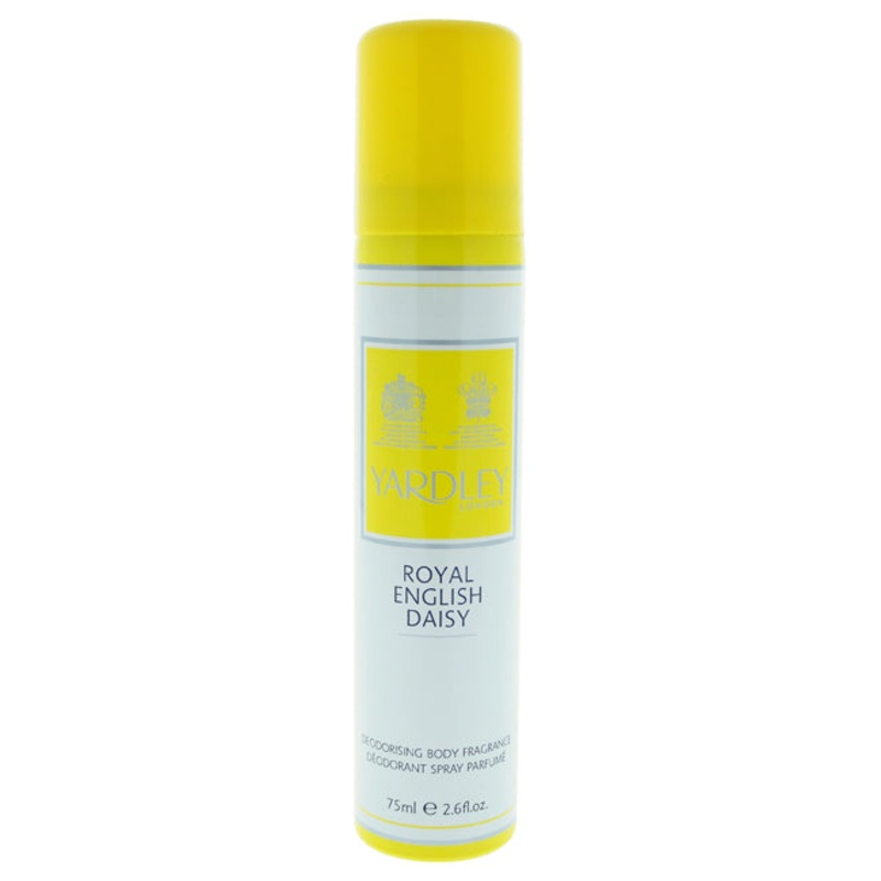 Yardley London Royal English Daisy by Yardley London for Women - 2.6 oz Deodorant Body Spray