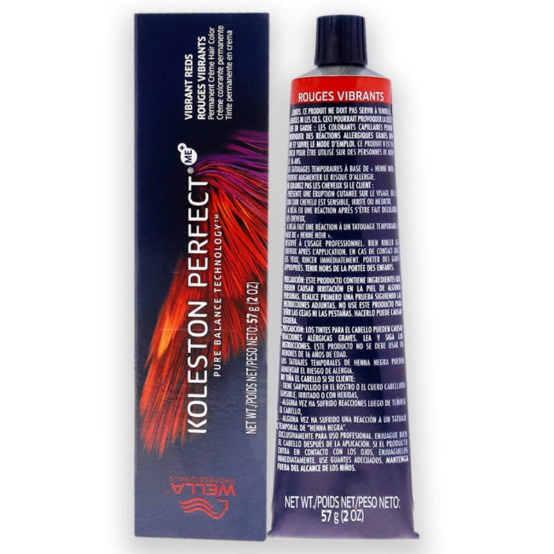 Wella Koleston Perfect Permanent Creme Haircolor - 7 43 Medium Blonde Red Gold by Wella for Unisex - 2 oz Hair Color