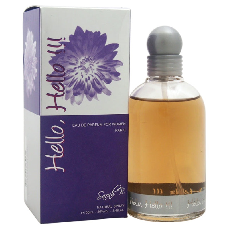 Sarah B. Hello, Hello!!! by Sarah B. for Women - 3.4 oz EDP Spray