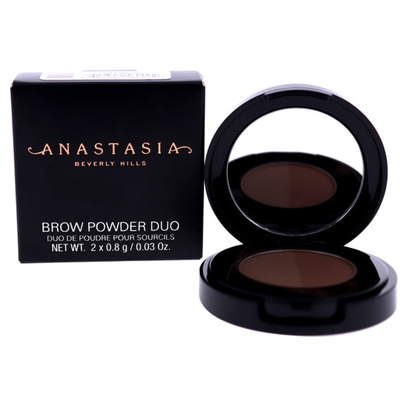 Anastasia Beverly Hills Brow Powder Duo - Soft Brown by Anastasia Beverly Hills for Women - 0.03 oz Eyebrow