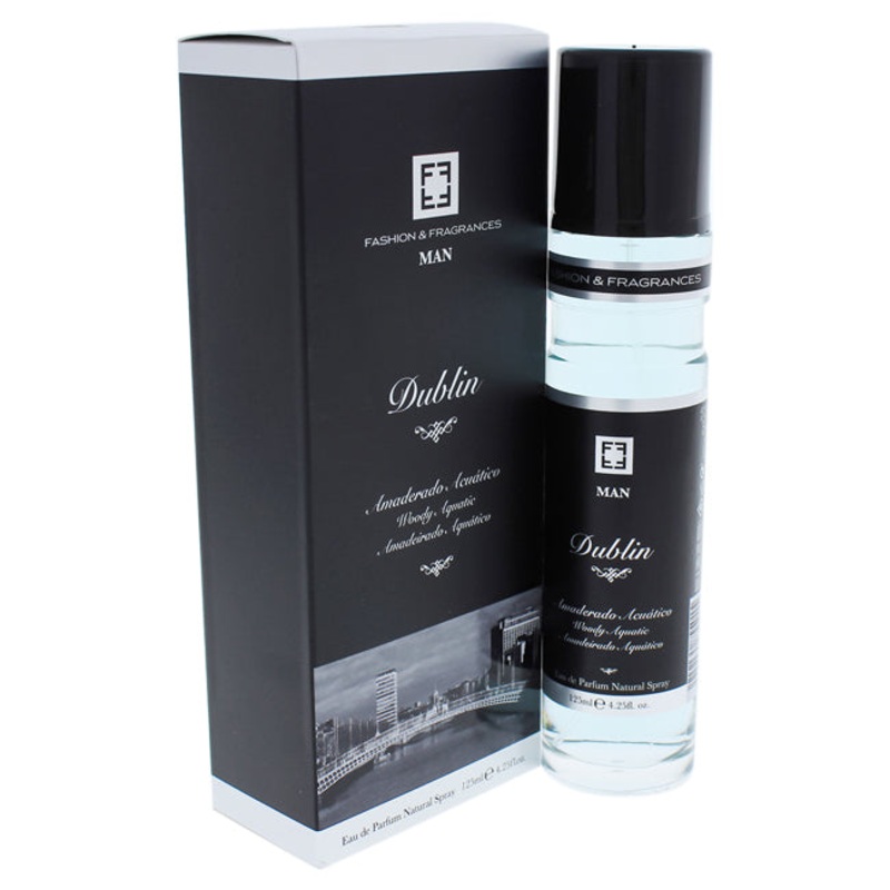 Fashion and Fragrances Dublin Woody Aquatic by Fashion and Fragrances for Men - 4.25 oz EDP Spray
