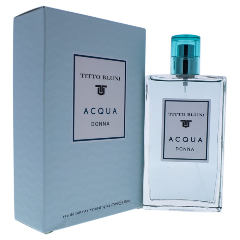 Titto Bluni Acqua Donna by Titto Bluni for Women - 2.6 oz EDT Spray