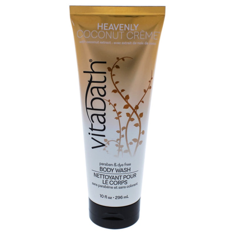 Vitabath Heavenly Coconut Creme Body Wash by Vitabath for Unisex - 10 oz Body Wash