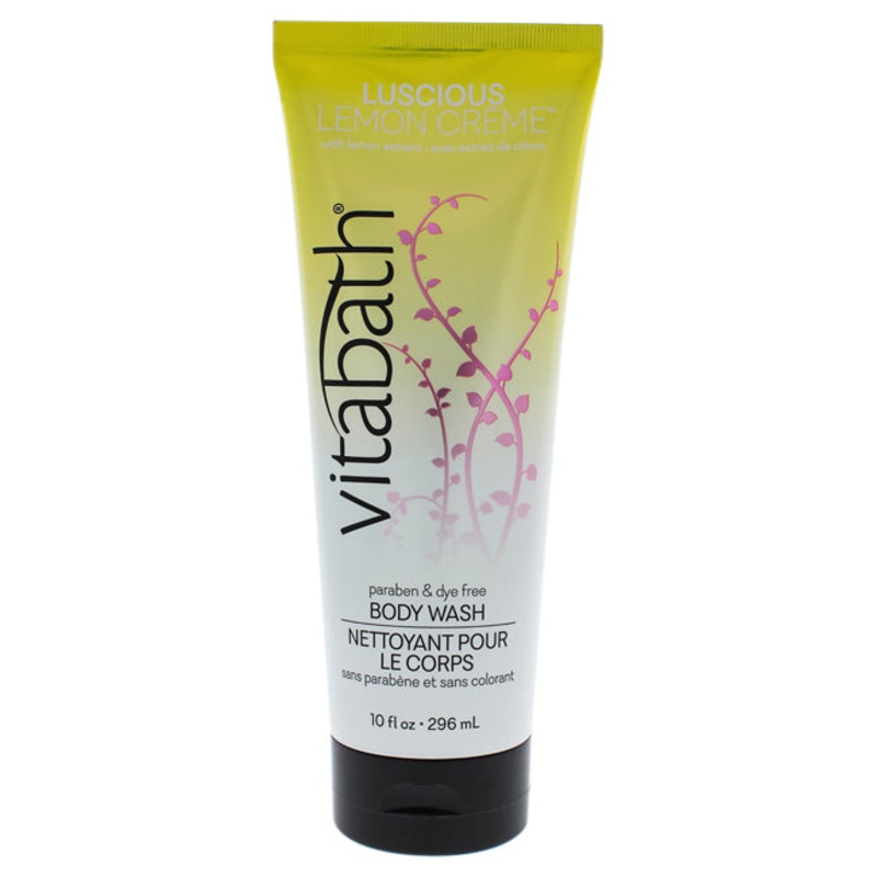Vitabath Luscious Lemon Creme Body Wash by Vitabath for Unisex - 10 oz Body Wash