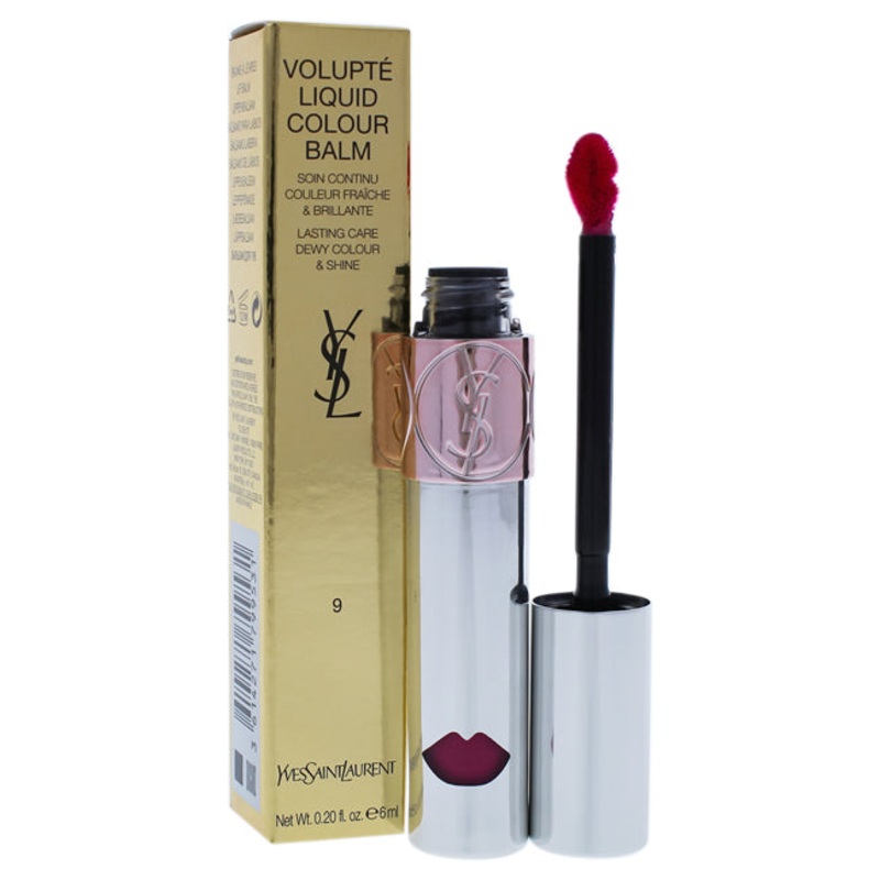 Yves Saint Laurent Volupte Liquid Colour Balm - 9 Strip Me Fuchsia by Yves Saint Laurent for Women - 0.2 oz Lip Gloss