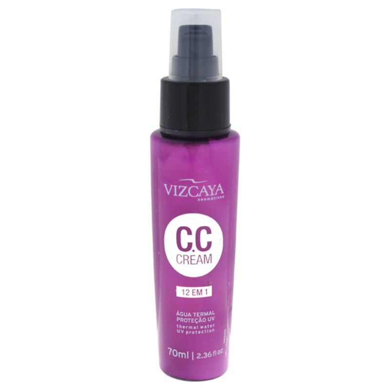 Vizcaya CC Cream 12-in-1 by Vizcaya for Unisex - 2.36 oz Cream