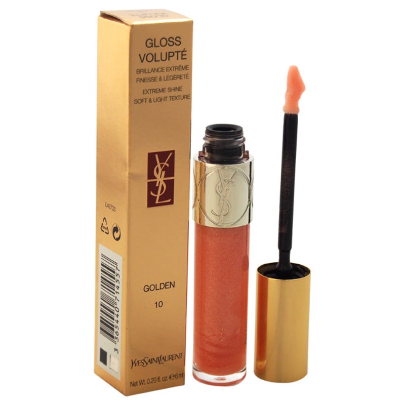 Yves Saint Laurent Gloss Volupte - 10 Or Rose by Yves Saint Laurent for Women - 0.2 oz Lip Gloss
