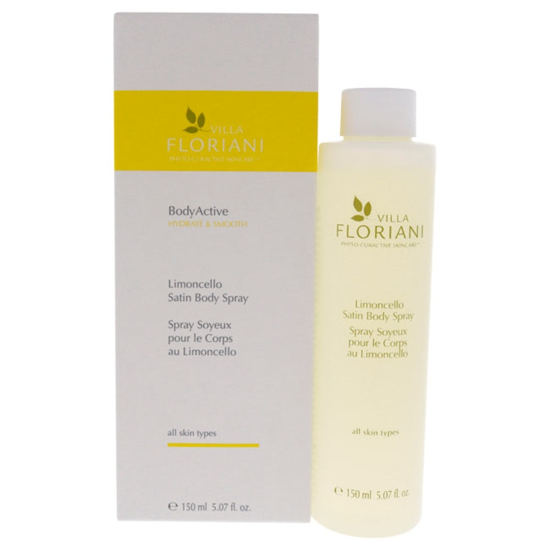 Villa Floriani Satin Body Spray - Limoncello by Villa Floriani for Women - 5.07 oz Body Spray