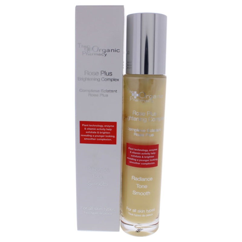 The Organic Pharmacy Rose Plus Brightening Complex - All Skin Types by The Organic Pharmacy for Unisex - 1.2 oz Serum