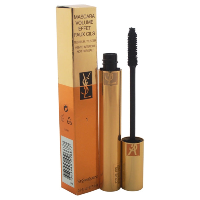 Yves Saint Laurent Mascara Volume Effet Faux Cils - 01 High Density Black by Yves Saint Laurent for Women - 0.2 oz Mascara (Tester)