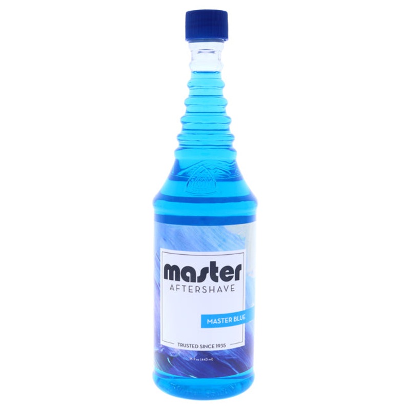 Master Well Comb Master Blue After Shave Lotion by Master Well Comb for Men - 15 oz After Shave Lotion