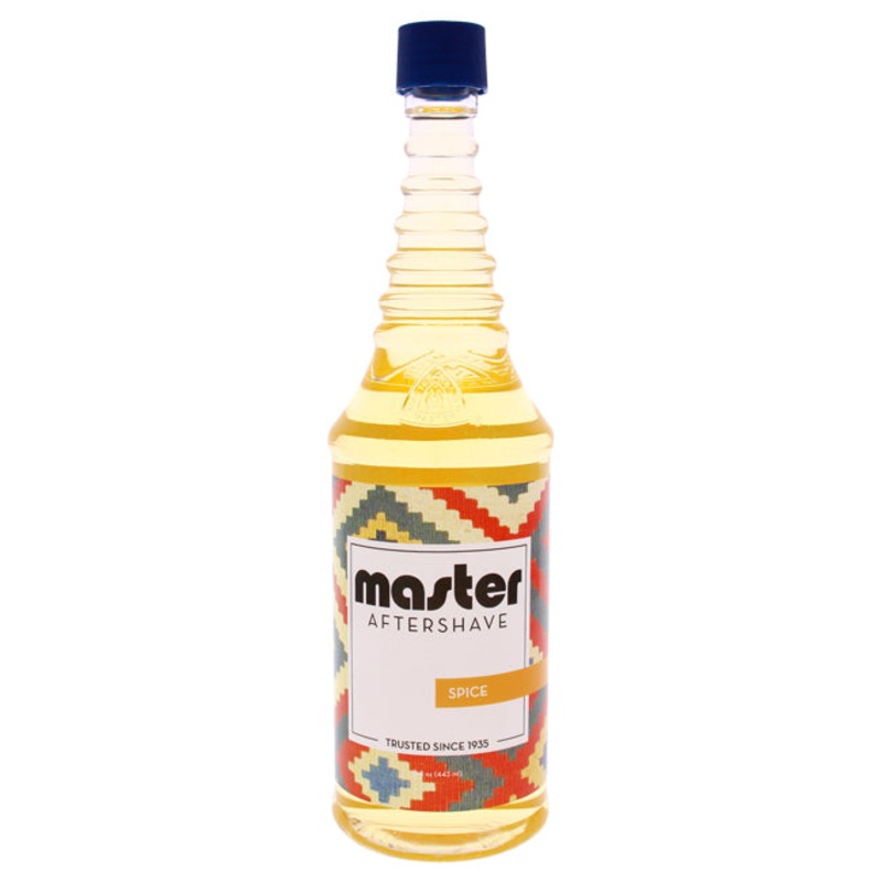 Master Well Comb Spice After Shave Lotion by Master Well Comb for Men - 15 oz After Shave Lotion
