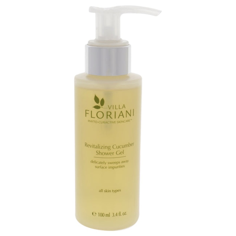 Villa Floriani Revitalizing Shower Gel - Cucumber by Villa Floriani for Women - 3.4 oz Shower Gel