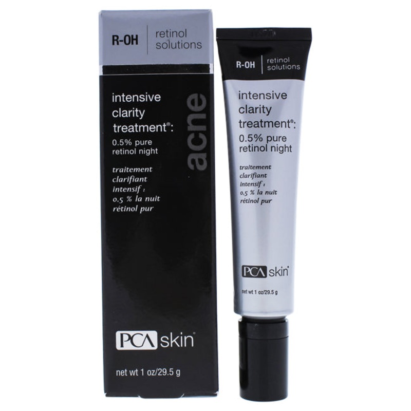 PCA Skin Intensive Clarity Treatment 0.5 Percent Pure Retinol Night by PCA Skin for Unisex - 1 oz Treatment