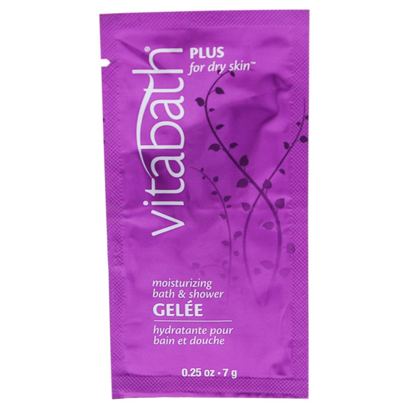 Vitabath Plus For Dry Skin Moisturizing Bath Shower Gelee by Vitabath for Unisex - 0.25 oz Shower Gel