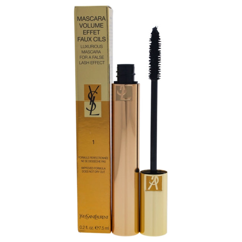 Yves Saint Laurent Volume Effet Faux Cils Luxurious Mascara - 1 High Density Black by Yves Saint Laurent for Women - 0.2 oz Mascara