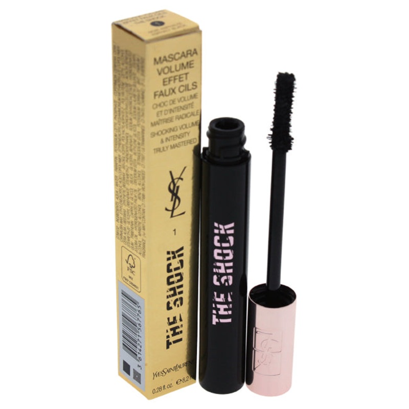 Yves Saint Laurent Volume Effet Faux Cils The Shock Mascara - 01 Asphalt Black by Yves Saint Laurent for Women - 0.28 oz Mascara